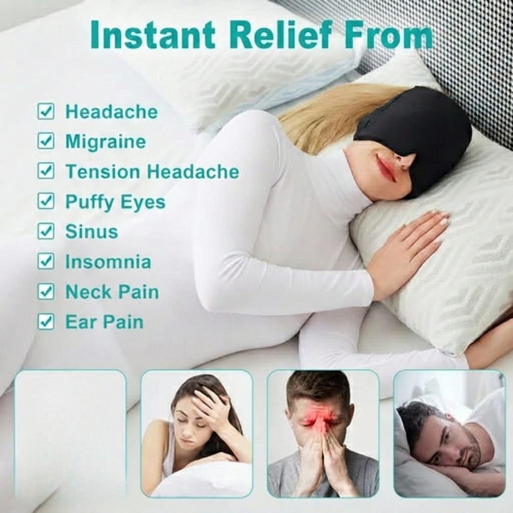 Migraine Ice Head Cap - Headache Relief